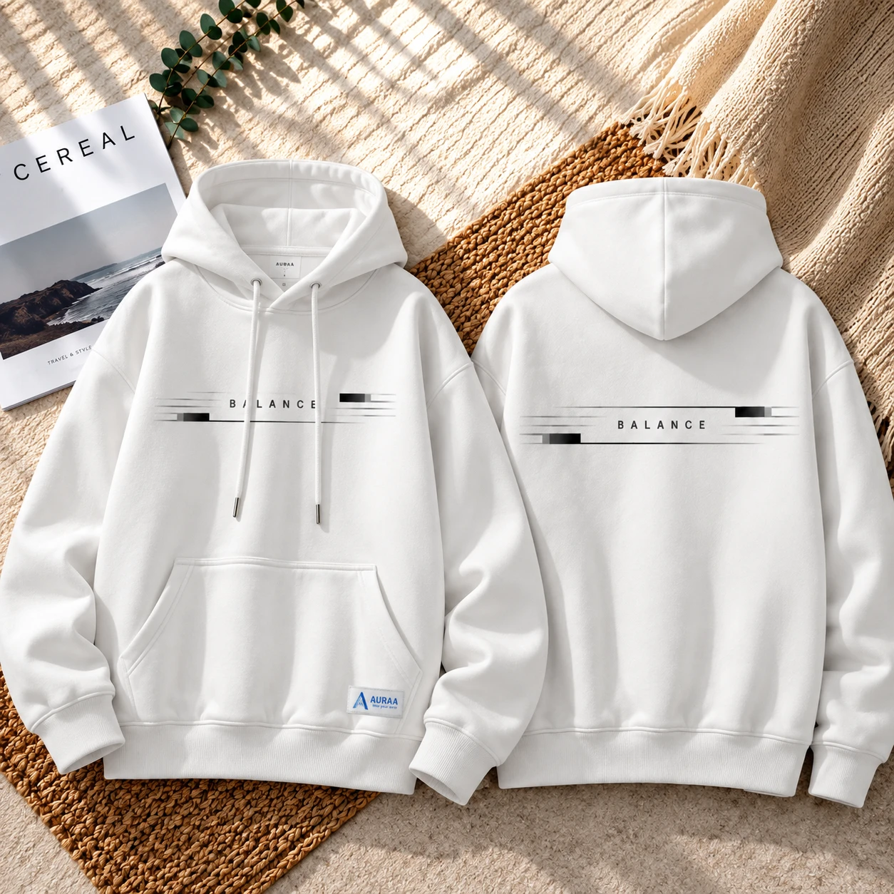 Auraa Balance Premium Hoodie