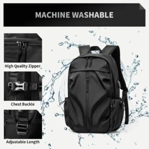 Laptop Backpack For Men USB Socket Outdoor Travel Backbag